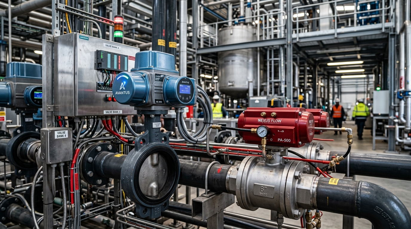 Pneumatic Actuator Flow Control