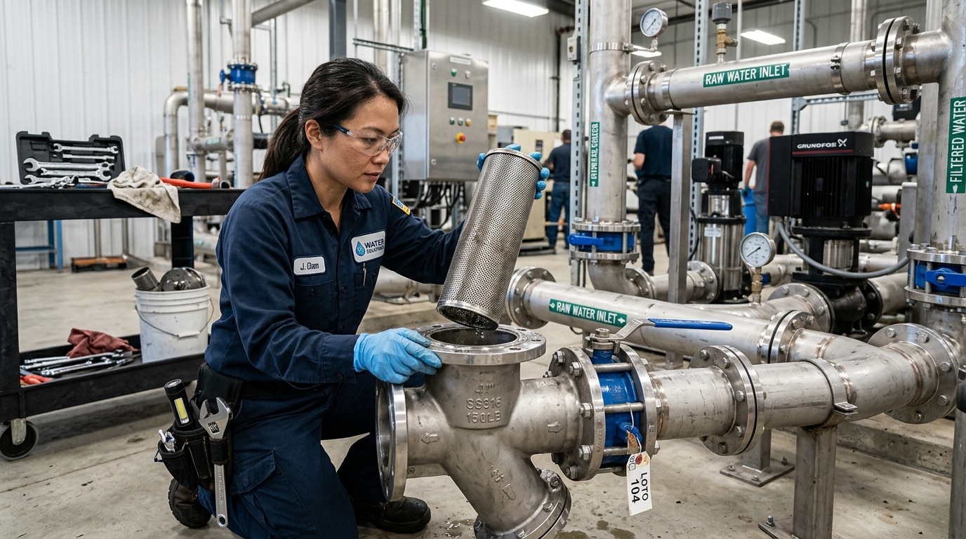 Industrial Strainer Maintenance